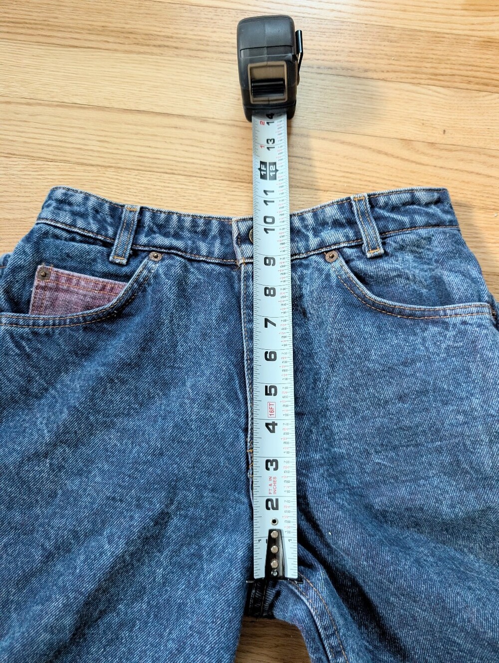 Vintage 1980s Levi's "Student" 100% Cotton Acid Washed Jeans W28 L30 - Picture 10 of 11